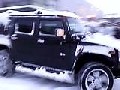 Hummer zieht einen LKW aus dem Schnee! Mein Winterauto :)