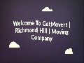 GetMovers : Moving Company in Richmond Hill