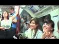 Swingle Singers unterirdischen U-Bahn-Röhre
