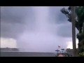 Tornado over the water