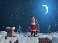 Nikolaus bringt Weihnachtsgeschenk Fallschirmsprung