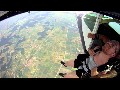 Tandem-Fallschirmsprung Exit aus Flugzeug in Dingolfing
