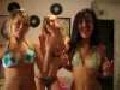 3 girls in bikinis dance