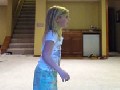 Six Year Old Girl Vs Exercise Ball
