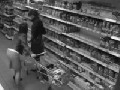 Brawl in the supermarket