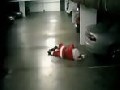 Betrunkener Weihnachtsmann