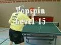 Instructional forehand TOPSPIN training