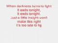 All American Rejects - It Ends Tonight [WITH LYRICS]
