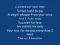 All American Rejects - Your Star [WITH LYRICS]