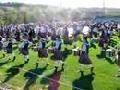 700 Pipers and Drummers in Calgary