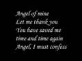Evanescence - Angel Of Mine (with Lyrics)
