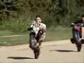 fiddy motorcycle stunts
