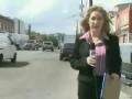 Reporter freaks out