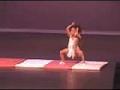 Amazing gymnast 4 yr. old Gabby Tina Turner Dance