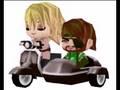 Metar BuddyPoke Gear: Little Eva and Naked Snake on a bike