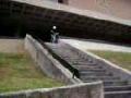BMX auf der Treppe