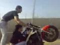 Insane Motorcycle Stunt
