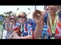Action from The UCI Mountain Bike World Cup Cross Country Fo