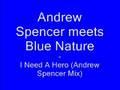 Andrew Spencer Meets Blue Nature - I Need A Hero