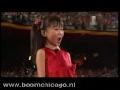 Chinese Girl Lip Synching -- Watch closely