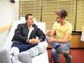 Tyson und Hamoudi im Krankenhaus