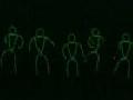 Glow-in-the-Dark Stick Man Dancers