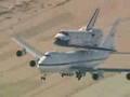 Space shuttle piggyback