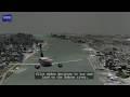 Hudson River Plane Landing (US Airways 1549) Animation with