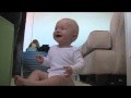 Hysterically Laughing Baby