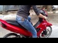 Epic Fail Girl on scooter