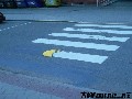 Pac Man Zebrastreifen