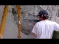 How to use a demolition hammer without too much energy
