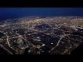 Night Landing in Los Angeles HD