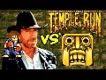 Chuck Norris vs Temple Run
