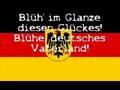 Die deutsche Nationalhymne mit Test und Melodie