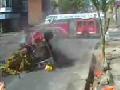 Fire Trucks Crash