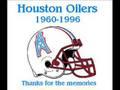Vintage Houston Oilers #1 Fight Song