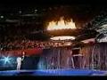 sydney2000-cathy freeman lights the olympic cauldron