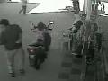 Little Girl Crashes Dads Motorcycle