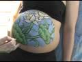 SkinCity Lotus Belly Painting
