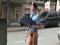 Naked and funny cop