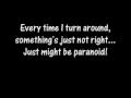 Paranoid - Jonas Brothers [[Lyrics]] [[HD]]