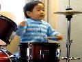 Two Year Old Drummer