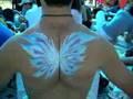 bodypainted wings