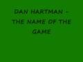 Dan Hartman-THE NAME OF THE GAME