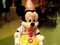 Mickey sings Happy Birthday to you!!
